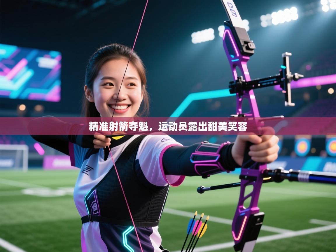 精准射箭夺魁，运动员露出甜美笑容  第2张